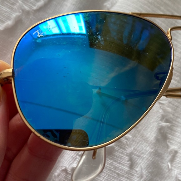 Blue Rayban aviators - Picture 2 of 5